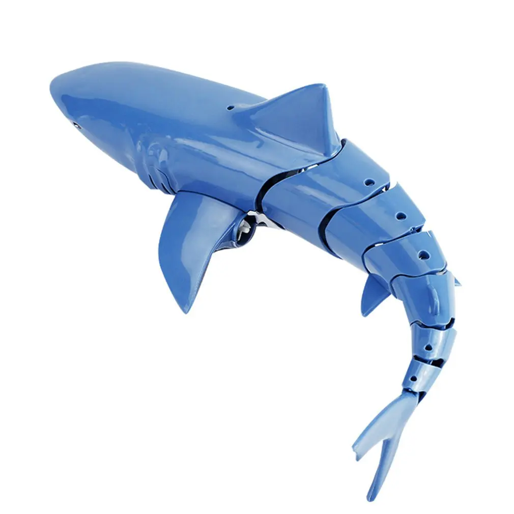 RC Simulation Shark Toys 2.4G 4CH Waterproof Electric Remote Control Boat Swimming Pool Bathroom Children Gift | Игрушки и хобби