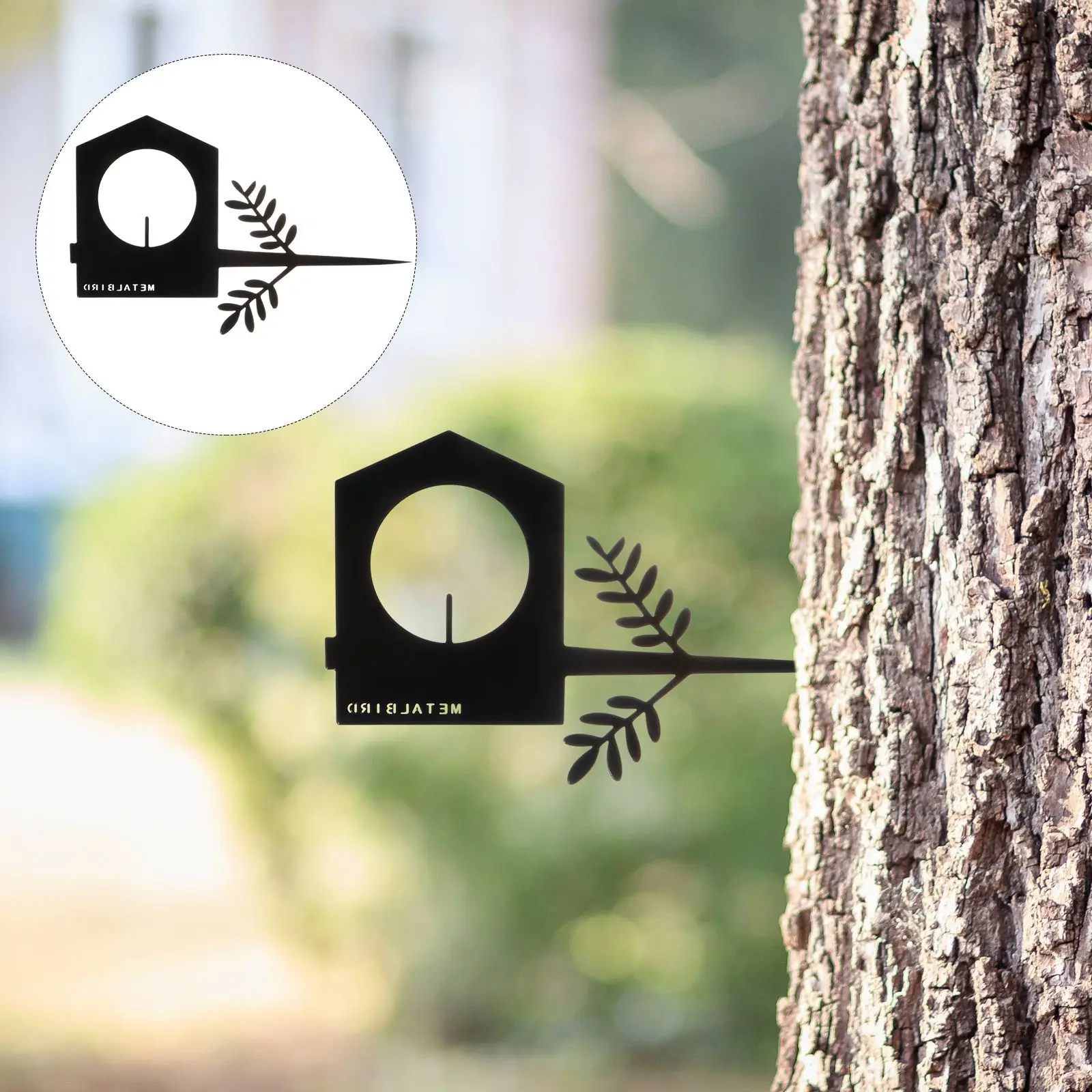 

1Pc Garden Stake Practical Creative Garden Lawn Decor Landscape Ornament for Park