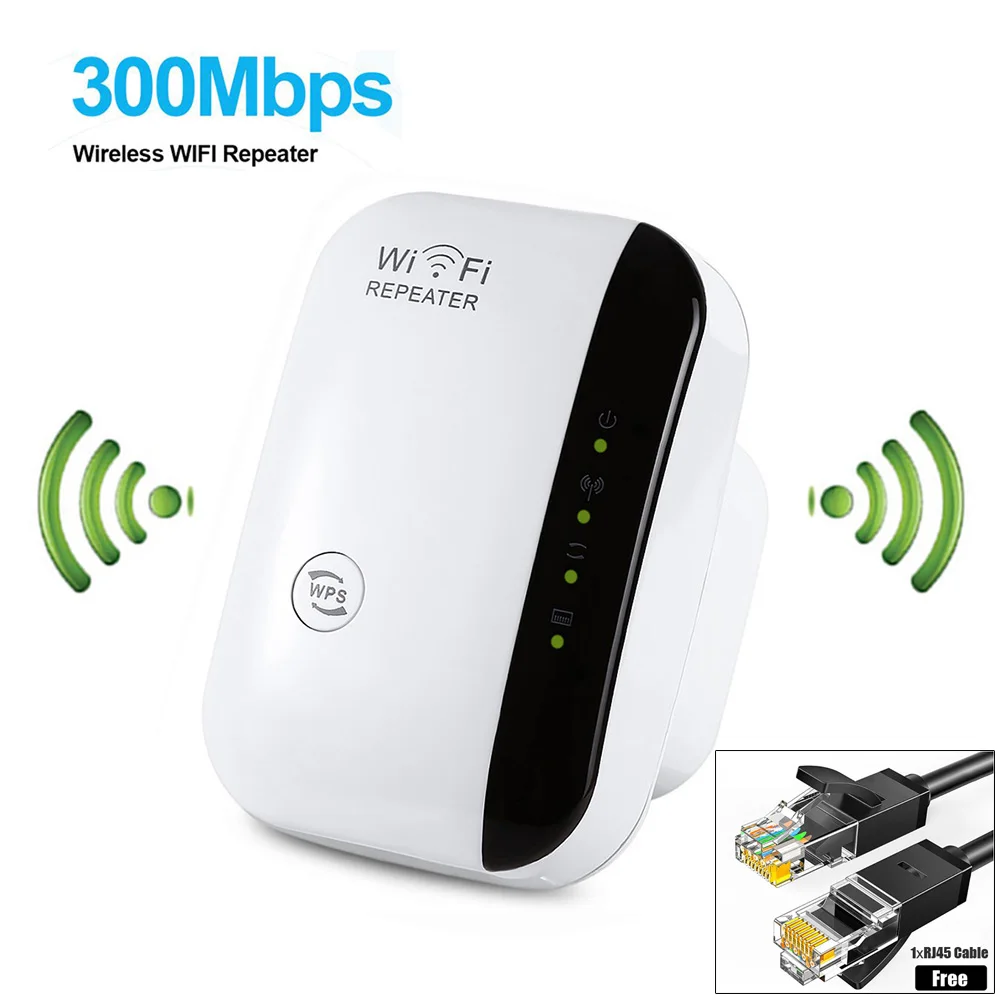 Беспроводной Wi Fi репитер 802.11n/b/g 300 Мбит/с| |