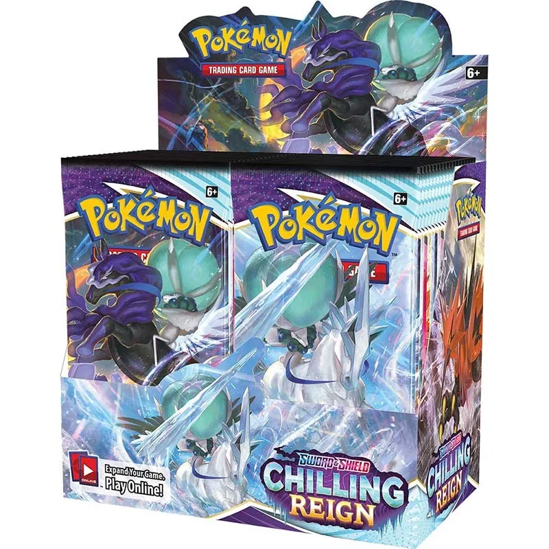 324 карты покемон TCG: солнце и луна Небесный шторм 36-Pack Booster Box торговая карточная