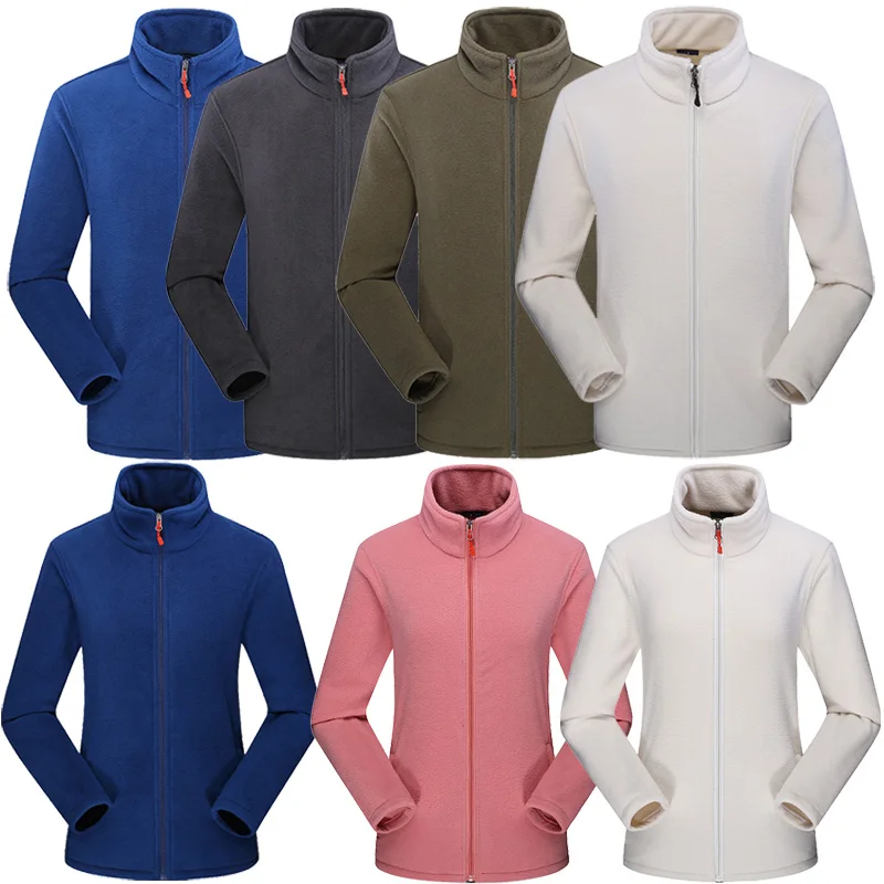 Мужская и женская уличная спортивная флисовая куртка осенне зимняя Лыжная