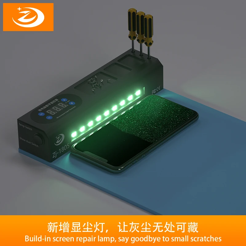 zj 1805 electronic hot plate preheat lcd digital display preheating station for smd heating phone lcd touch screen separate free global shipping