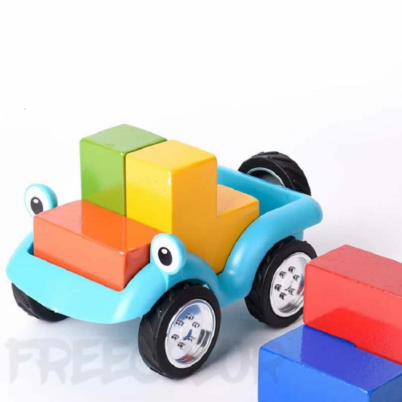 Умный пазл игра в автомобиль 60 вызовов с решением Обучающие игрушки IQ для детей