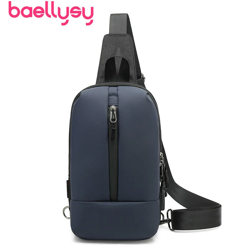 Модная мужская сумка на плечо мужские сумки через Противоугонная нагрудная