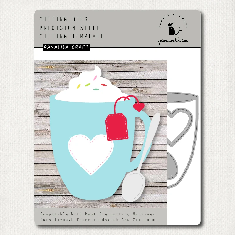 

Panalisacraft, кремовый металлический режущий штамп, трафареты для «сделай сам», Скрапбукинг/альбом, декоративное тиснение, «сделай сам», бумажны...