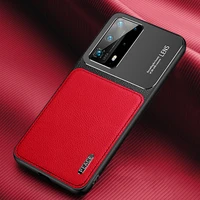 for huawei p20 p30 p40 pro plus lite case nova 6 7 se pro leather anti fall for huawei mate 9 10 20 30 40 pro frosted metal case