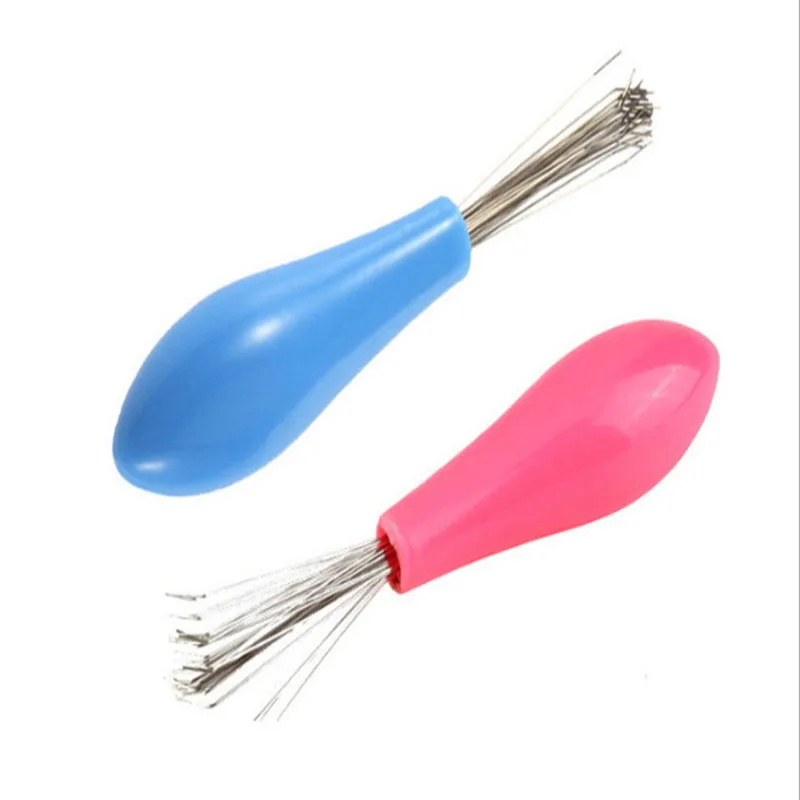 

New Hair Brush Comb Cleaner Embedded Tool Plastic Cleaning Removable Handle