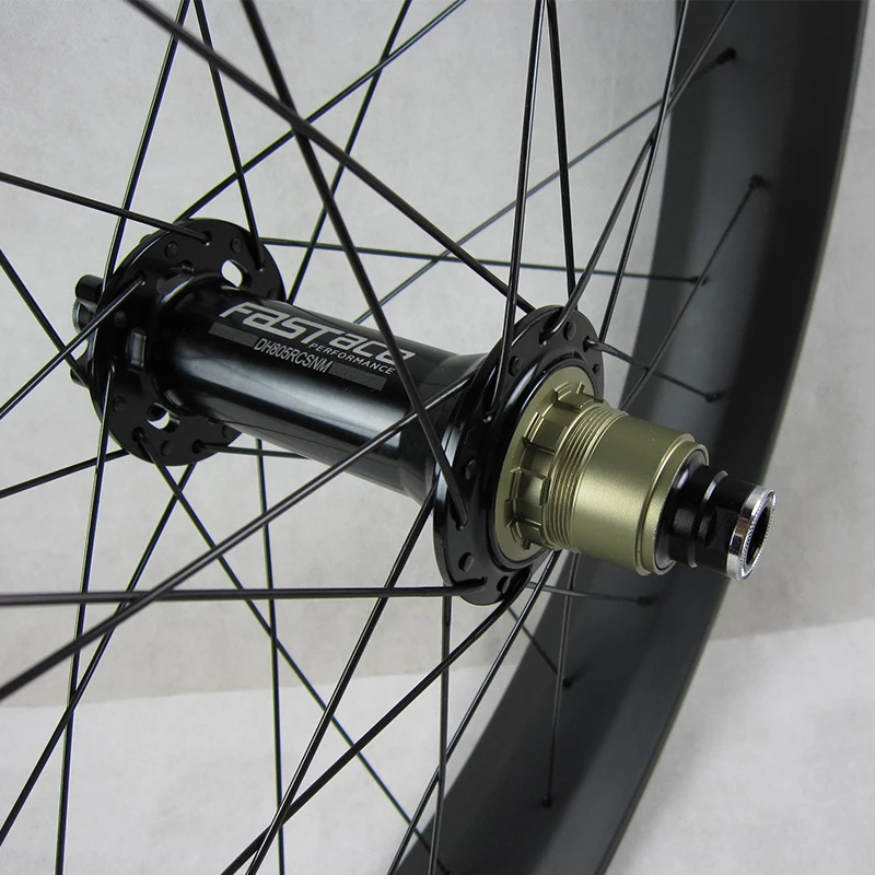 26er карбоновые колеса fatbike 100x25 мм бескамерное колесо для велосипеда на толстых покрышках s FASTace DH805 бескамерное колесо для велосипеда на толстых покрышках 135/150x15 190/197x12 мм