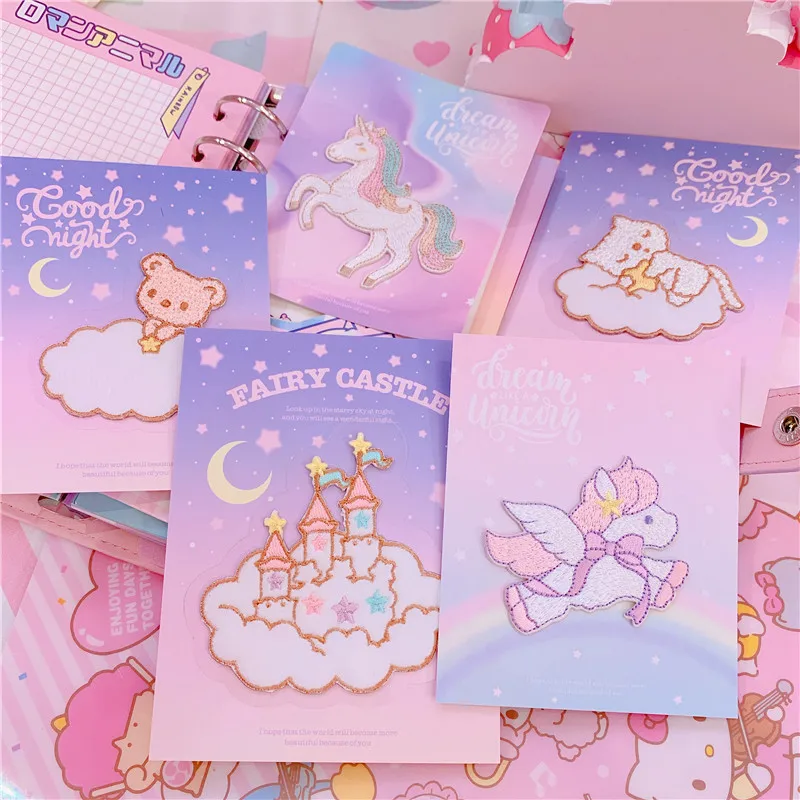 Мишка Unicon DIY значки с героями мультфильмов вышитая нашивка аппликация Швейные