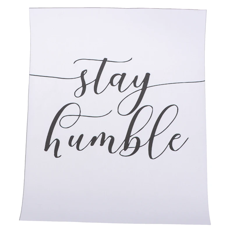 

New Decorative Hanging Painting Motivation Phrases Inspirational Quote&Saying Art Painting Picture DIY Bedroom Wall Decorations