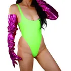 Латексные длинные перчатки, женские, из искусственной лакированной кожи, 35 дюймов, 90 см, яркие, блестящие, розово-красные, женские кожаные перчатки WPU319