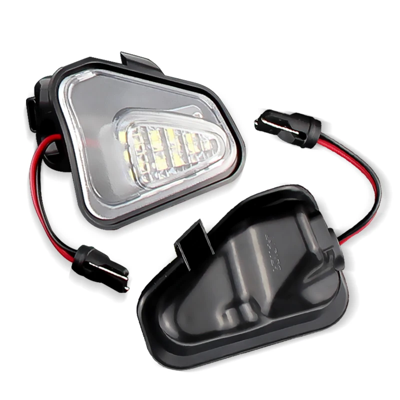 

2X для VW Passat B7 Jetta MK6 EOS CC Scirocco Beetle R светодиодное боковое зеркало заднего вида, напольная лампа заземления, пудинг, приветственный свет ﻿