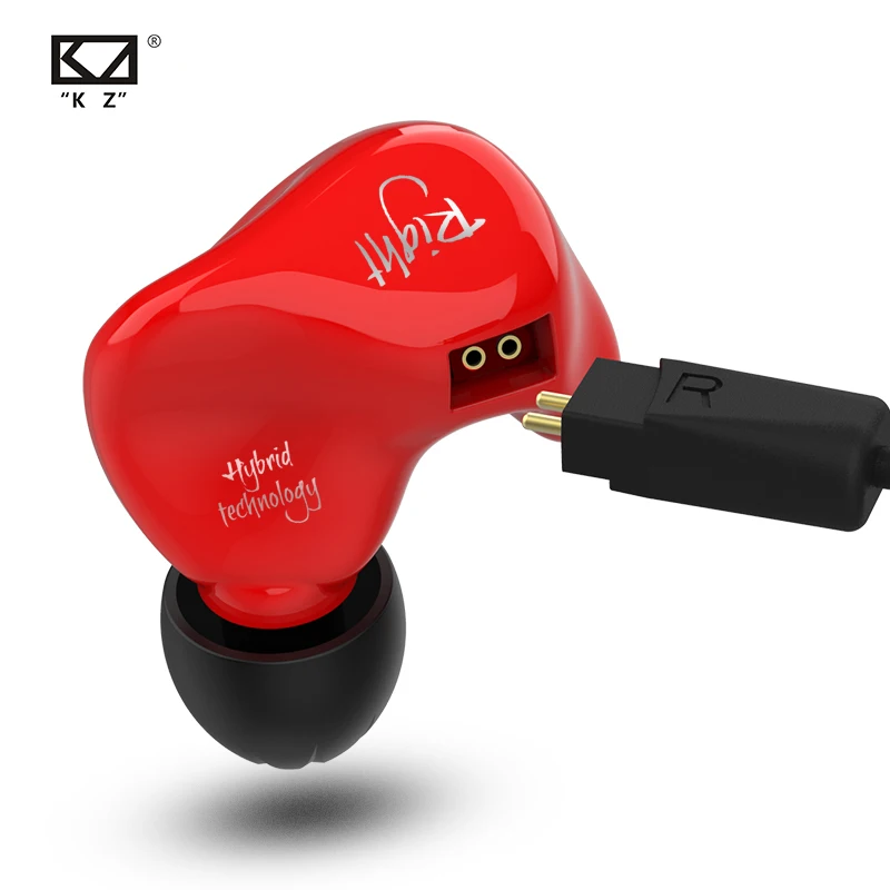 KZ ZS4 гибридная технология стерео наушники-вкладыши гарнитура арматура драйвер монитор наушники гарнитура ZS3 ES4 ED12 ZS6 ZST