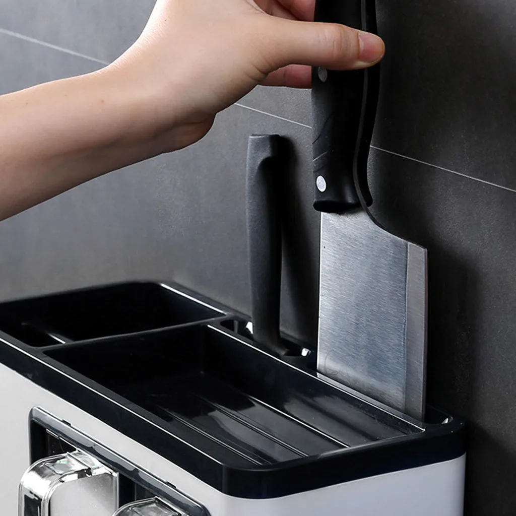 Новое поступление пластиковая многофункциональная полка для кухни с