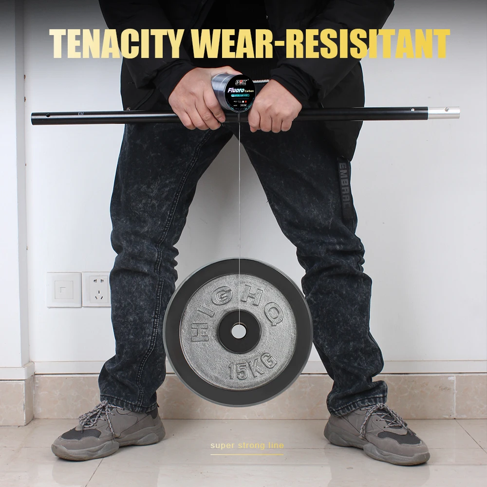 FTK 500 м рыболовная леска с покрытием из углеродного волокна приманка для поводка