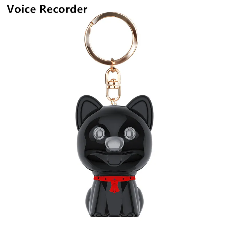 Цифровой диктофон WAV MP3 WMA с маленькой собакой умное управление звуком Включение