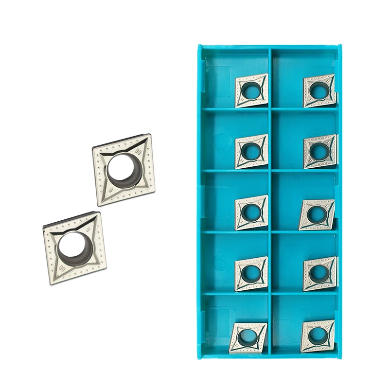 

10PCS CCMT09T304 MT CT3000 Cermet Grade Carbide Inserts Lathe Cutter Tools Internal Turning Tools CNC Tools Blades Tips Boring