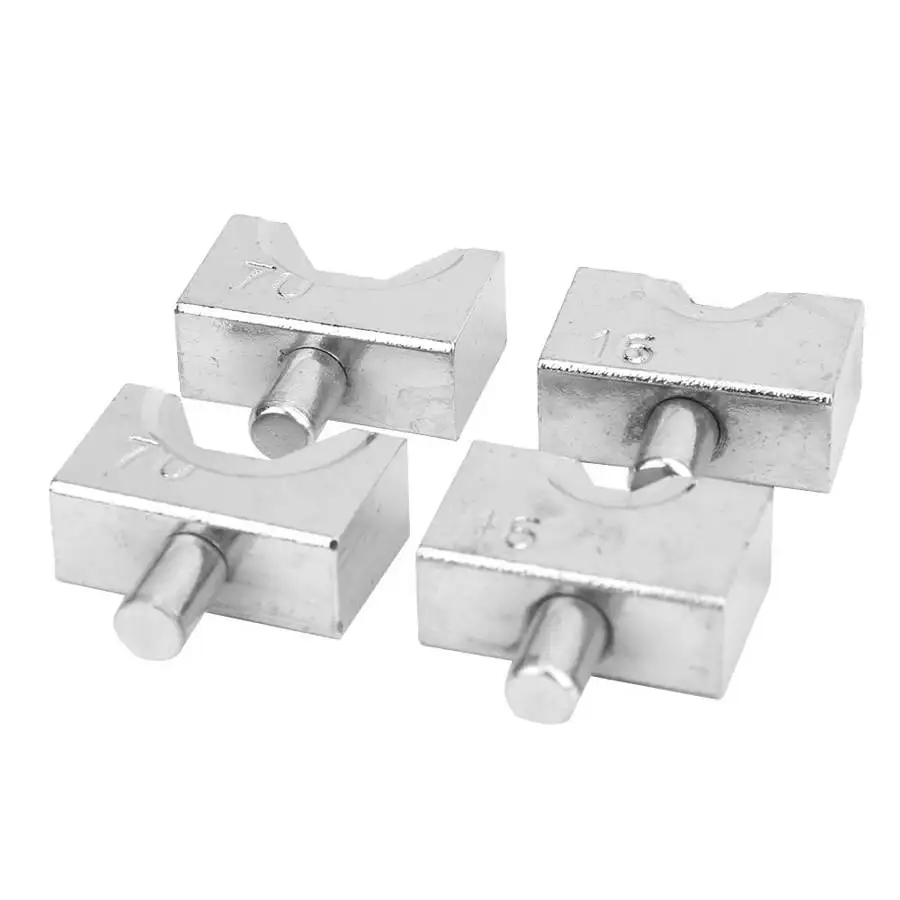 Гидравлический обжимной инструмент для наконечников кабеля 8 тонн 16 пресс форм 4