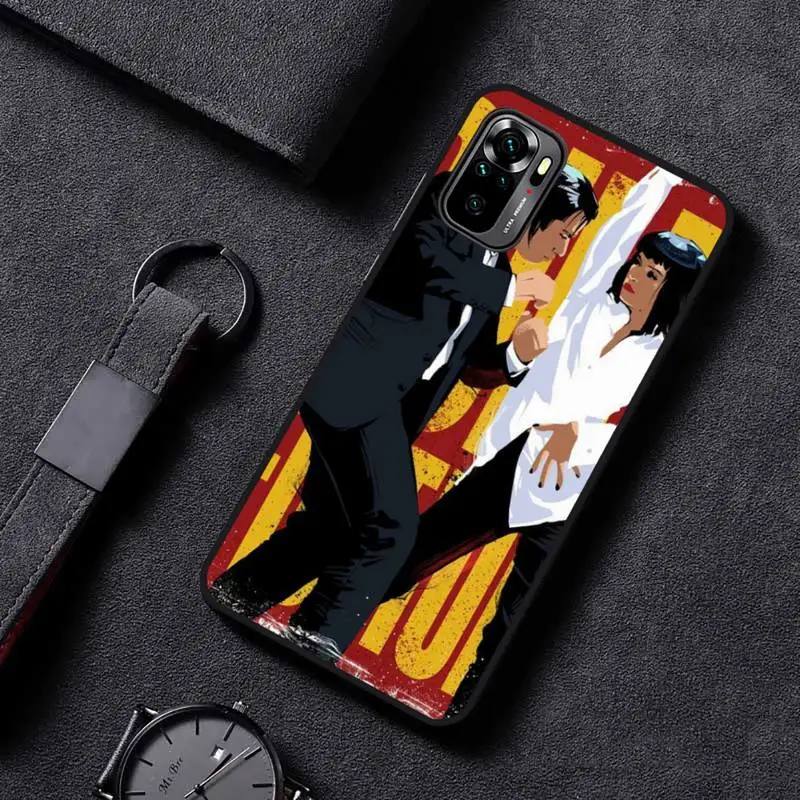 

Pulp Fiction movie Phone Case For Xiaomi redmi mi note 9 9a 8 8a 10 9 9s 8 8t 7 9t 10 pro max cover shell funda