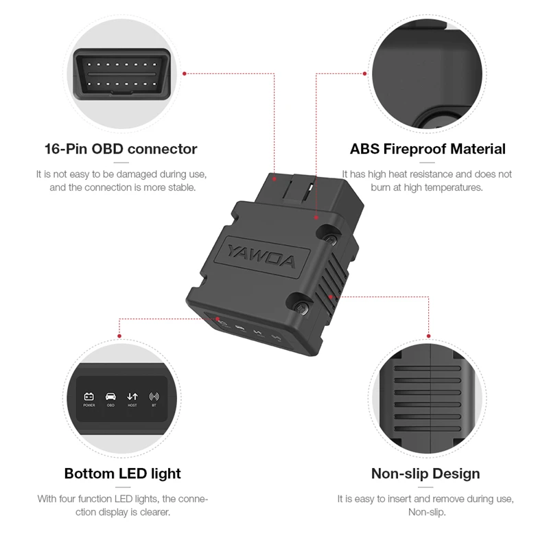 ELM327 Obd2 сканер V3.0 Bluetooth Android адаптер Scaner Automotriz автомобильный диагностический