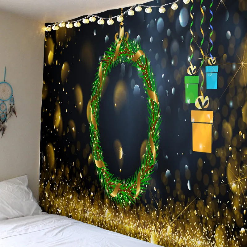 

Рождественский гобелен, Рождественский праздник Tapzi, Рождественская елка настенная для украшения дома гостиная спальня большой размер