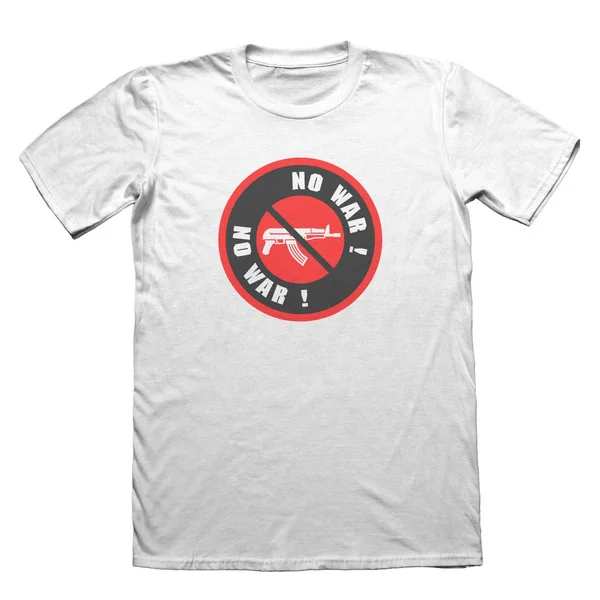 

No War Design Funny Mens Short Sleeve T-Shirt