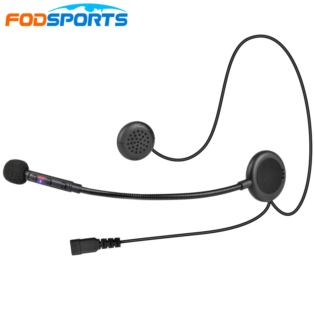 Fodsports F1 Мотоциклетный шлем Беспроводной Bluetooth 5.0 Наушники Динамики Стерео Музыка