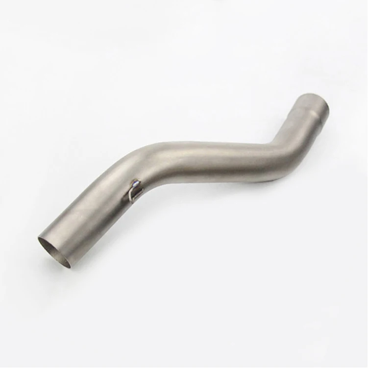

51mm Escape Motorcycle Exhaust Middle Connect Tube Mid Pipe Exhaust System Stainless Steel For Kawasaki ZX10R 2008-2021