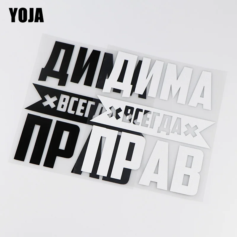 

Наклейки на автомобиль YOJA, 14, 5 х16 см