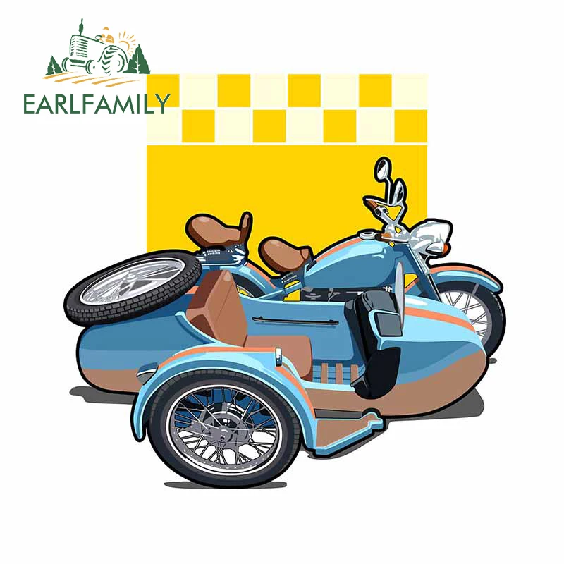 EARLFAMILY 13 см x 12 4 для Sidecar креативные автомобильные Стикеры переводная картинка