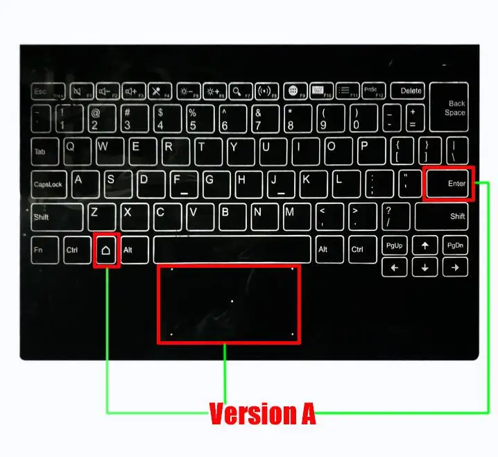 Новая Оригинальная английская клавиатура для 10," lenovo Йога книга YB1-X90L YB1-X90F YB1-X91L YB1-X91F клавиатура в сборе
