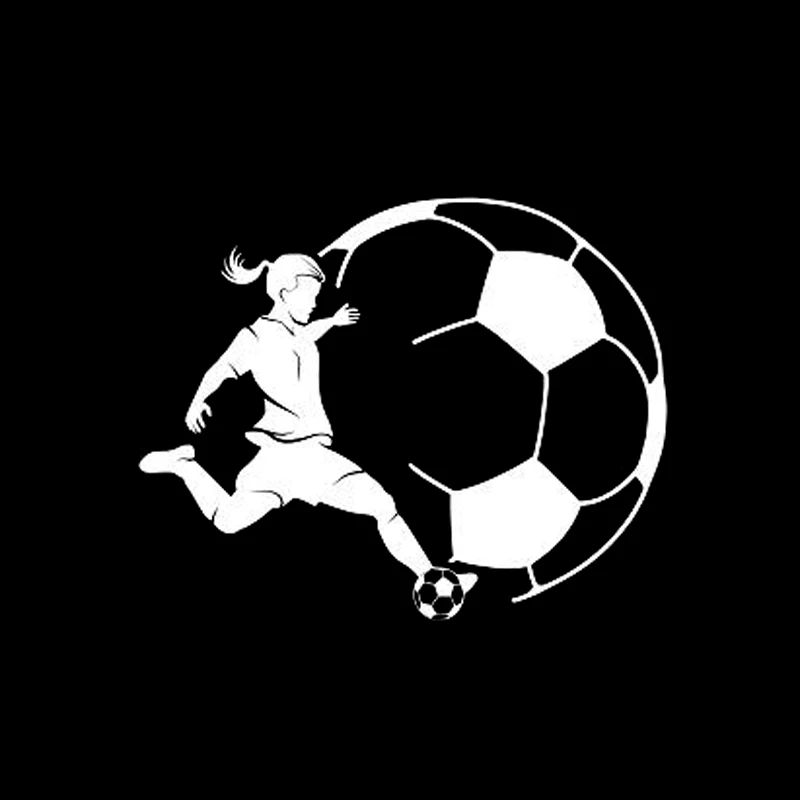 Volkrays креативные автомобильные Стикеры для девочек футбольные мячи спортивные