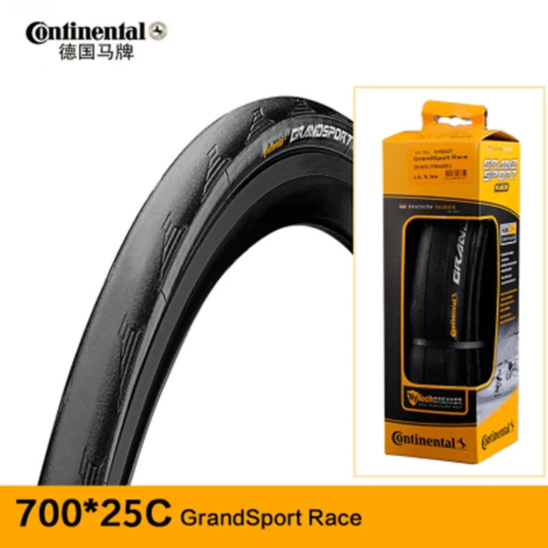 Grand SP Race 700-25 Континентальная оригинальная велосипедная шина, 1 шт., 700* 23c/25c, складная шина для шоссейного велосипеда, сверхлегкая Складная шина, велосипедные запчасти, велосипедные шины - Цвет: Grand SP Race 700-25