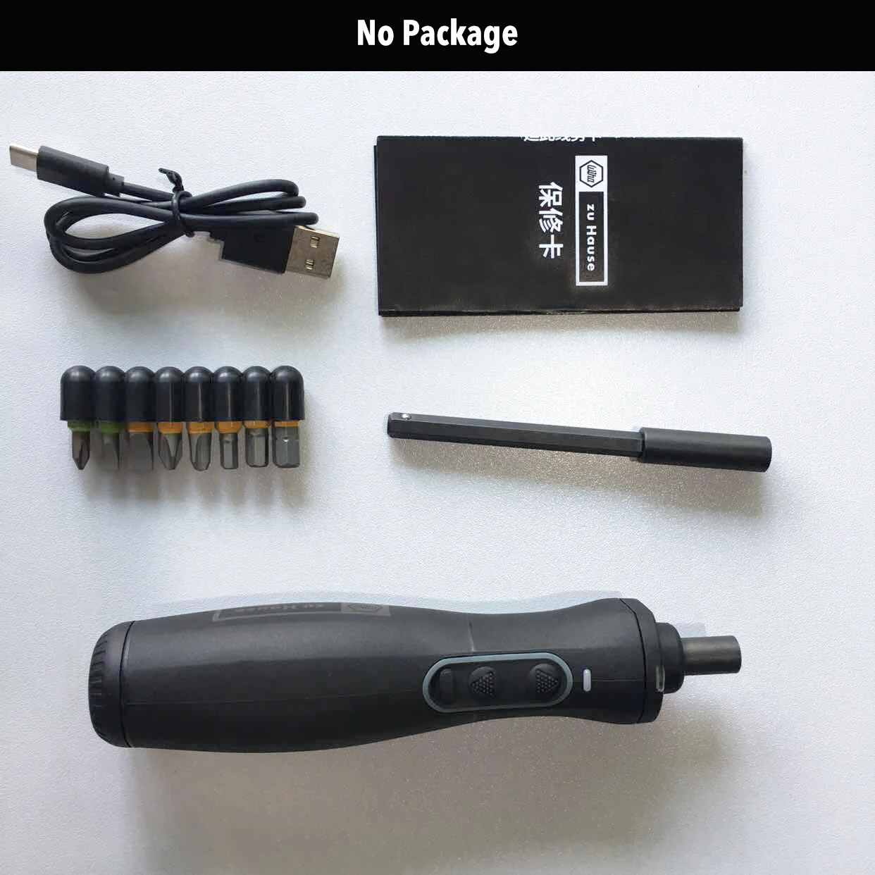 No Package Xiaomi инструмент Advance Wiha Zu Hause электрическая шуруповерт аккумуляторная бытовая электрическая ручная дрель маленькая Пистолетная дрель Xiomi - Цвет: No Package