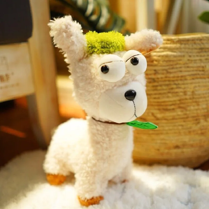 25 см детский картон Альпака плюшевая игрушка кукла ткань овечка мягкие животные