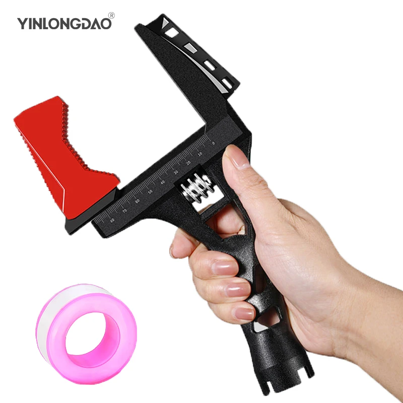 24 In1 Регулируемый ключ дюймовый стандарт алюминиевого сплава больших открытых