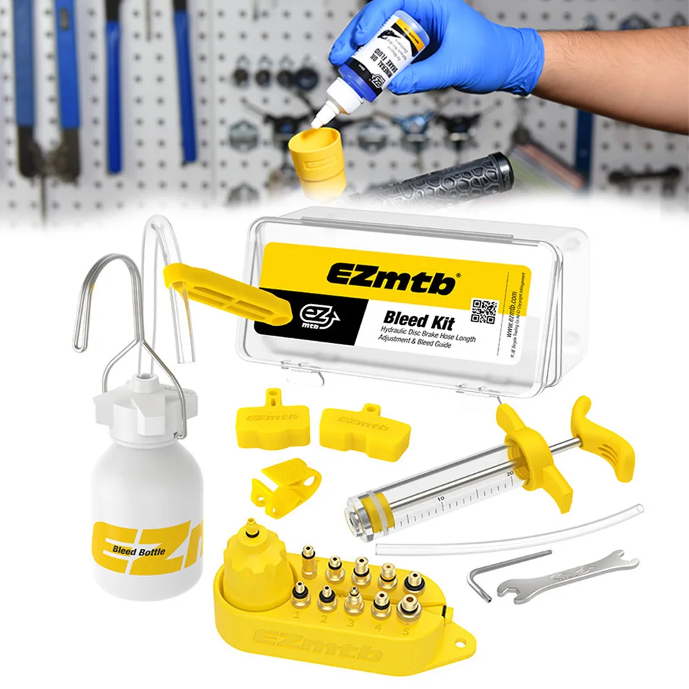 

Усовершенствованный комплект для ремонта велосипедного гидравлического дискового тормоза и масла для Shimano Magura Hope Tektro Sram Avid Mula Hayes