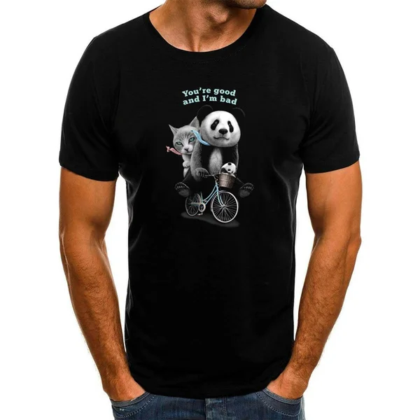

good and bad New T Shirt Men/women T-shirt Custom TShirt Male