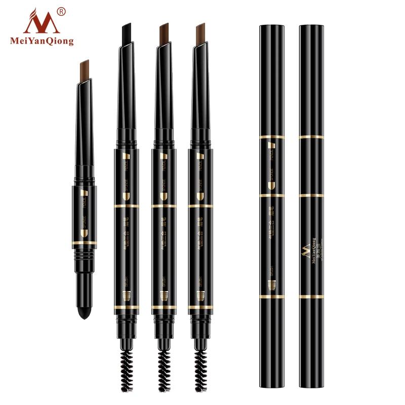 Triad карандаш для бровей с воздушной подушкой водостойкий стойкий треугольник