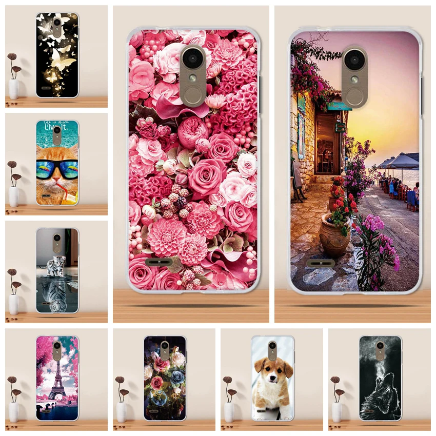 Чехол для LG K8 2018 силиконовый мягкий чехол из ТПУ K9 телефона защитный