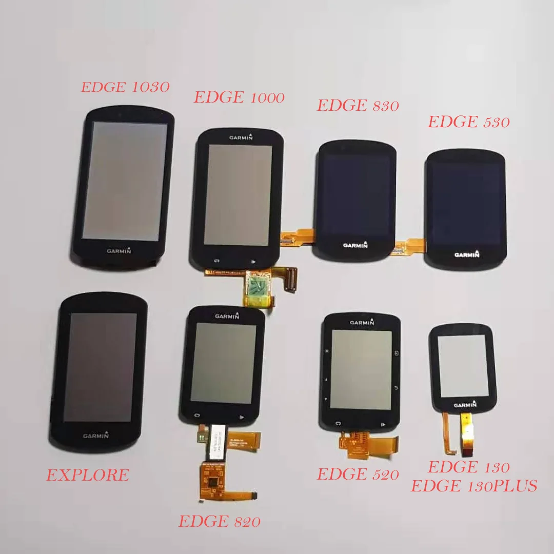 Велосипедный секундомер ЖК-экран с сенсорным экраном для GARMIN EDGE 1000 1030 520 Plus 820 530 830