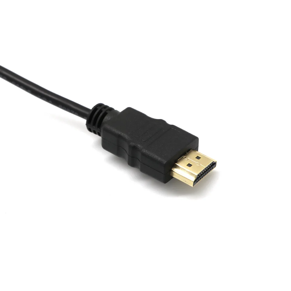 1.8M Male To HDMI Cable VGA 1080P HD With Audio Adapter TO Cables | Электроника