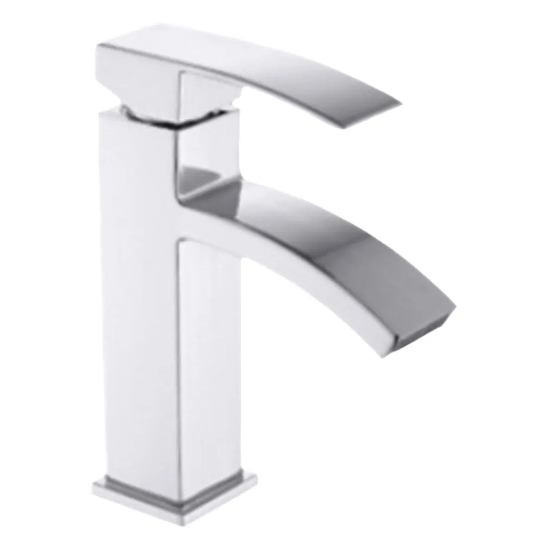 1 шт. хромированный смеситель для раковины из нержавеющей стали аксессуары