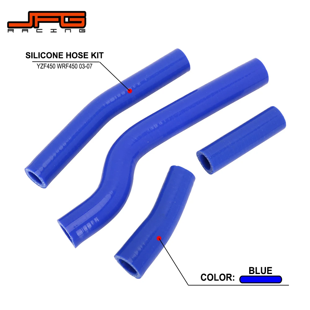 Силиконовый шланг охлаждающей жидкости радиатора для мотоцикла YAMAHA YZF450 WRF450 YZ450F