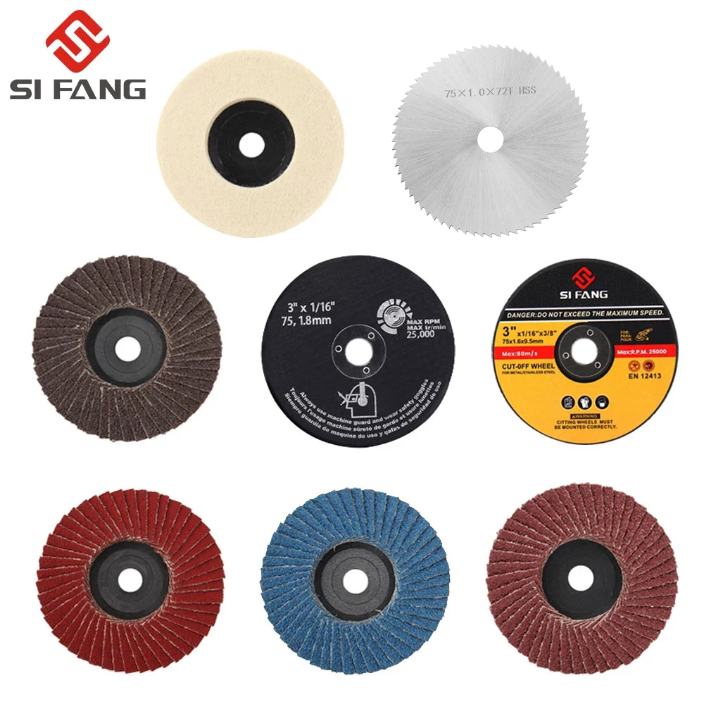 75 мм мини-угловая шлифовальная машина режущий диск круговой полимерный