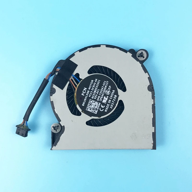 Охлаждающий вентилятор для ноутбука HP EliteBook Folio 720 820 G1 G2 охлаждающий 730547 001 KSB0405HB CM46