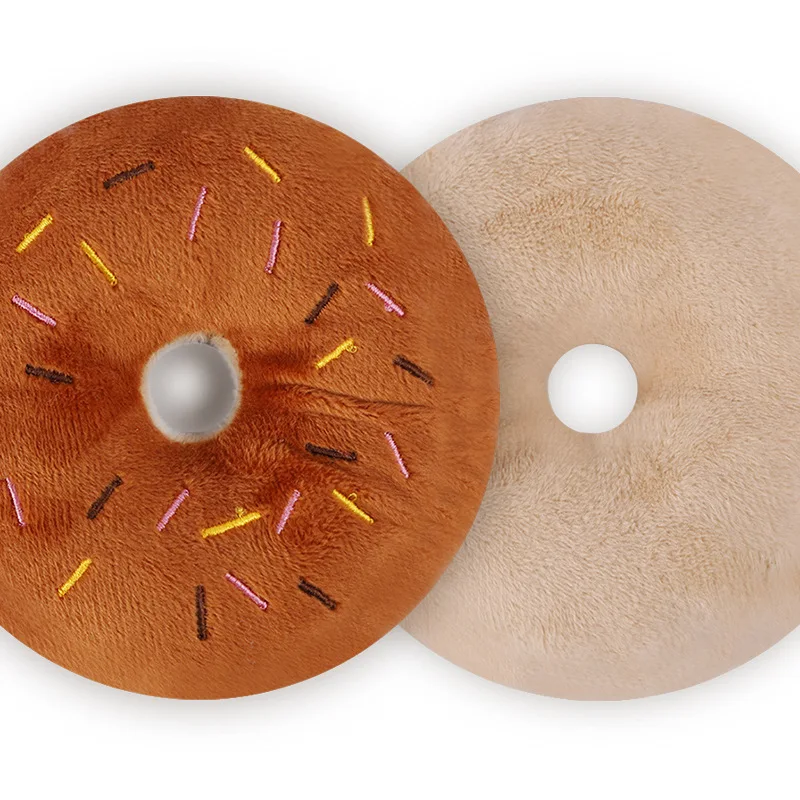 Собака Кошка молярная тренировочная пищащая игрушка Вельветовая форма для