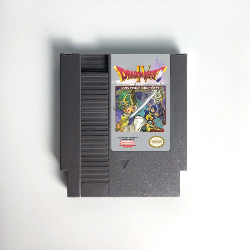 

Dragon Quest IV Game Cartridge For NES Console 72 Pin