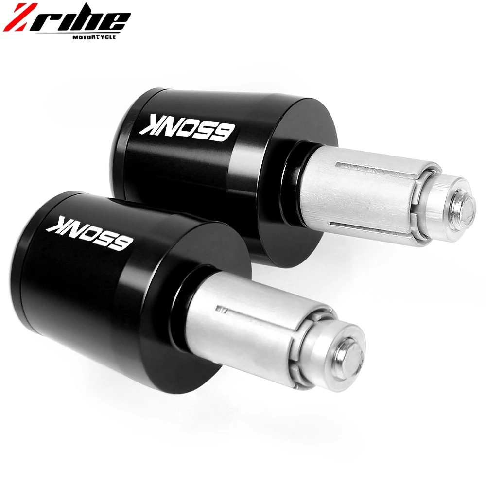Аксессуары для мотоциклов 650NK 7/8 &quot22 мм руль ручные ручки ручка Торцевая Крышка
