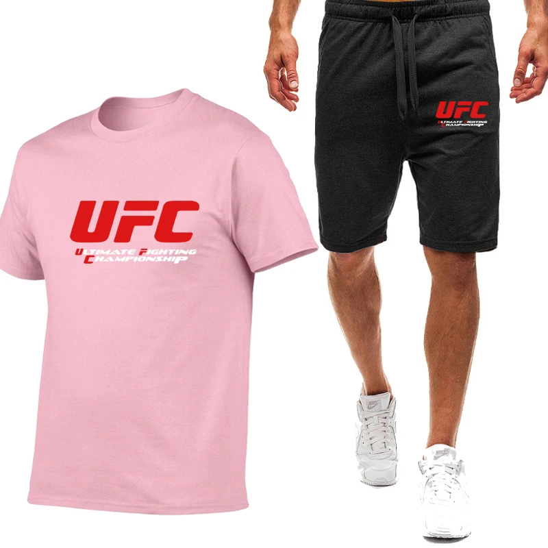 

Summer fashion casual brand sportswear sportswear sportswear men's sports shirt short-sleeved T-shirt 2-piece set